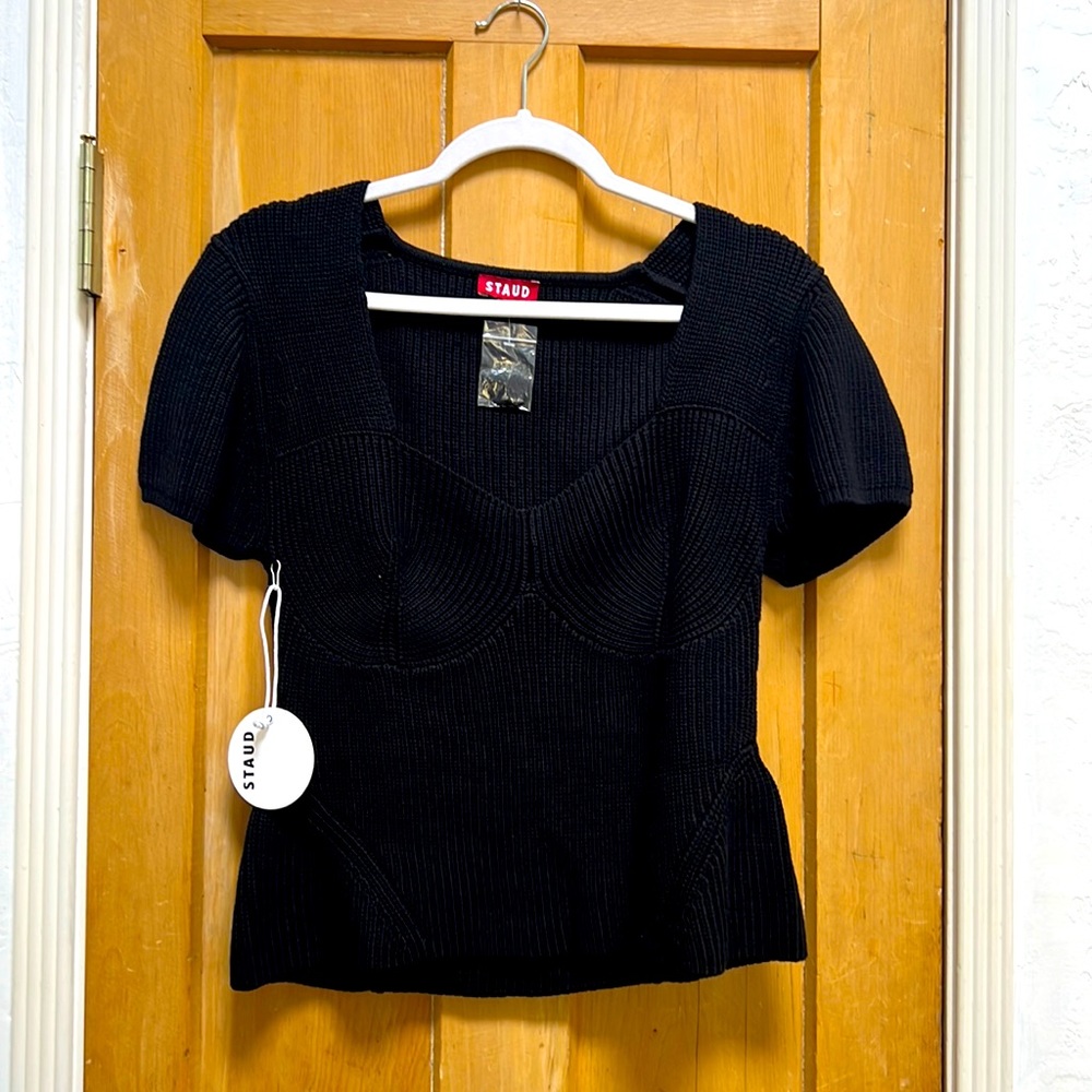 STAUD Buxton Top XL Black